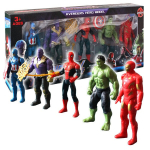 Tasuja kangelase figuur - AVENGERS SPIDERMAN, HULK, IRON MAN, THANOS