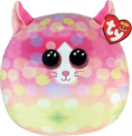 Pehme pl&uuml;&uuml;sist m&auml;nguasi "sonny" roosa kass 22 cm