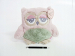 Plush Sova Abby, roosa-mint, 23 cm