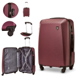 Keskmise Suurusega Kohver Wings Plover 24" Burgundy
