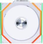 Lian Li Arvutikorpus Ventilaator UNI FAN SL Wireless 120 G99.12SL1W1W.00, 120mm, 2000RPM, 2.44mmH2O, FDB, 5-12V, valge
