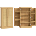 K&ouml;&ouml;gikapp 60x30x104 cm looduslik rattan