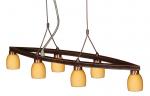 Candellux rippvalgusti Dakota Zwis, kollane