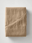 Unen&auml;o lina &bdquo;Dreamhouse Muslin Nude&ldquo; 160 &times; 200 + 30 cm