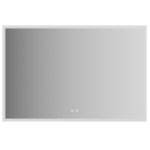 Innosanit 80x120 cm vannitoa LED-valgustusega peegel udut&otilde;rjega