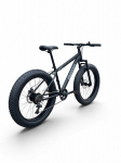 M&auml;gijalgratas Fatbike GUT-27 24" Must