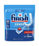 FINISH Allin1 Power tabletid n&otilde;udepesumasinale, 85 tk, Pabaiga Macht All in 1 plok&scaron;čiosios skalbinės tabletės XXXL Fresh Regular 85 vnt