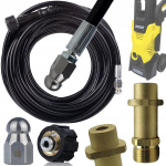 ASENDUSOSA SURVEPESURI VOOLIK KARCHER K2&ndash;K7 JAOKS &ndash; 3-OTSIKUGA D&Uuml;&Uuml;S, 20 M, M22, KUNI 160 BAR