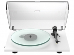 Pro-Ject T2W + Sumiko Rainier &ndash; Wi-Fi-&uuml;hendusega vin&uuml;&uuml;lim&auml;ngija, millel on voogesitusv&otilde;imalus &ndash; mattvalge