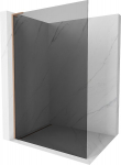 Mexen Kioto L du&scaron;isein Walk-in 120 x 200 cm, grafiit, harjatud vask - 800-120-103-65-40, 120 x 200 cm