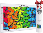 Artdot 5D teemantmaalimise komplekt, liblikad, 53 &times; 28 cm