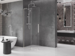 Mexen Velar L liuglev du&scaron;isein Walk-in 120 x 200 cm, l&auml;bipaistev 8 mm, harjatud nikkel - 871-120-003-03-97