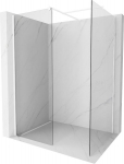Mexen Kioto du&scaron;isein Walk-in 155 x 70 cm, l&auml;bipaistev, valge - 800-155-202-20-00-070