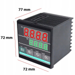 Temperatuuri regulaator CH702 &ndash; PID juhtimine, Rellee Komplekt SSR v&auml;ljund, T&ouml;&ouml;laius 0&ndash;400&deg;C