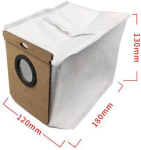10 tolmuimeja tolmukoti komplekt, &uuml;hilduv Cecotec Conga 13090 11090-ga &mdash; robotolmuurija tarvikud, conga varuosad, tolmuimeja tolmukott, robotolmuurija filtrid, tolmuimeja otsikud, conga kulumaterjalid, robotolmuurija varuosad
