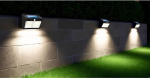 V&auml;lisvalgusti p&auml;ikesepatareiga 180 LED 2000LM liikumisanduriga, komplekt 2 tk &mdash; aiavalgustus, led prožektor, anduriga lamp, fassaadivalgustus, sisses&otilde;idutee valgusti, juhtmevaba valgustus, veekindel lamp