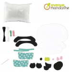 &Otilde;mbluskomplekt Panda Gustave - "avenue Mandarine"