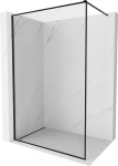 Mexen Kioto-F du&scaron;isein Walk-in raamiga 90 x 202 cm, l&auml;bipaistev 8 mm, must - 800-090-104-70-00