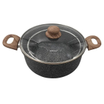 KingHoff KH-1985 pott korvi ja kaanega, 24 cm, 4 l