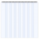 Ribakardin, PVC uksekardin, 122x244 cm, l&auml;bipaistev, plastik