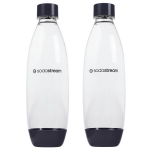 Veepudel SodaStream Deep Blue kaksikpakend, n&otilde;udepesumasinas pestav, korduvkasutatav