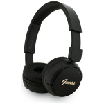 Juhtmevabad k&otilde;rvaklapid &bdquo;Guess&ldquo; &ndash; &bdquo;Script Metal Logo&ldquo; metallist logoga, mustad