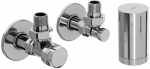 Mexen G05 termostaatiline nurkne komplekt kattega R, kroom - W901-958-904-01, G 1/2"