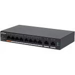 Dahua Hallatav l&uuml;liti CS4010-8GT-60 DH-CS4010-8GT-60, 10xRJ-45, 8xPoE, 60W, L2, Laua/seina paigaldus