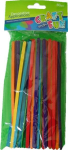 Dec dec dec puidust pulgad v&auml;rviline pikk 80tk - Craft with Fun