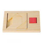 Pusle Fridolin "Extra Piece", Square 3, puidust