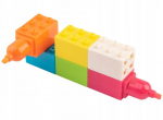 5 tk. "plokid Happy Color" viltpliiatsite komplekt, plokikujuline