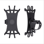 Jalgratta telefonihoidik 10,16-17,78 cm, 360&deg;, must, 1 tk