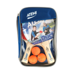 Atemi Duet lauatennise komplekt 2 reketit, 3 palli*