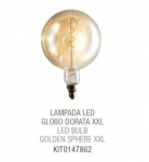 K&uuml;psetuskubufiltri lamp Elica KIT0147862 LED GOLDEN SPHERE XXL, Elica &otilde;hupuhastitele