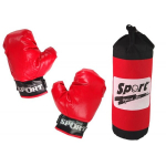 Boxing Set Sack + Velcro gloves