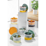 Hermia toidu s&auml;ilitamise anumate komplekt SLMR6LIKRSK, 650 ml, 6 tk.