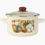 Emailpott "kucharz", 18 cm, 2,8 l