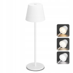 Aipsun Led laualamp, laetav, 6000 Mah, valge