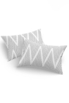 L'essentiel Maison padjap&uuml;&uuml;ride komplekt Olivia, 50x70, hall/valge, 2-osaline