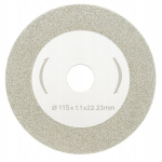 Teemantketas 115mm, peaga, karbiidile ja volframile