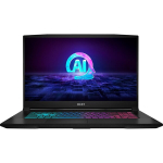 S&uuml;learvuti S&uuml;learvuti MSI Katana A17 AI B8VF-866 czarny, AMD Ryzen 7 8845HS, NVIDIA GeForce RTX 4060, 16 GB DDR5