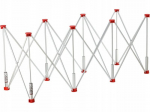 Yato YT-37110 Plaaditabel, 800 kg, 8 jalga, 1660 x 600 x 73 mm, 165 x 290 x 890 mm, alumiinium, multifunktsionaalne