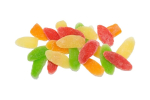 Ananassiviilud, eri maitsetega, v&auml;rvilised, 1 kg