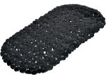 Libisemiskindel PVC vannimatt, must, sile