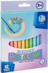 Astra Pastel markerid, 12 v&auml;rvi