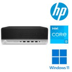 Lauaarvuti HP 600 G5 SFF i3-8100 8GB 256GB SSD Windows 11 Pro Uuendatud