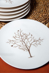 Hermia taldrikute komplekt Hayat Agaci 6, 20 cm, 6 tk.
