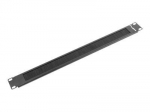 Lanberg 19" Rack Brush Panel 1U must