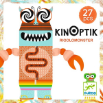 Magnetkonstruktor koos optilise illusiooniga "Kinoptik" - Koletised (27 tk.), DJECO DJ05603