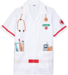 KLEIN - Printed Doctor Blouse, uniwersalny